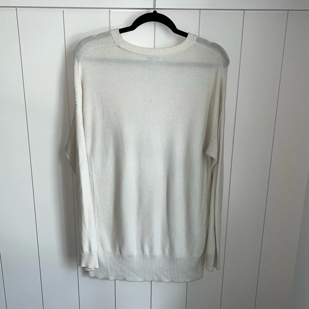 J.Crew split hem crewneck sweater